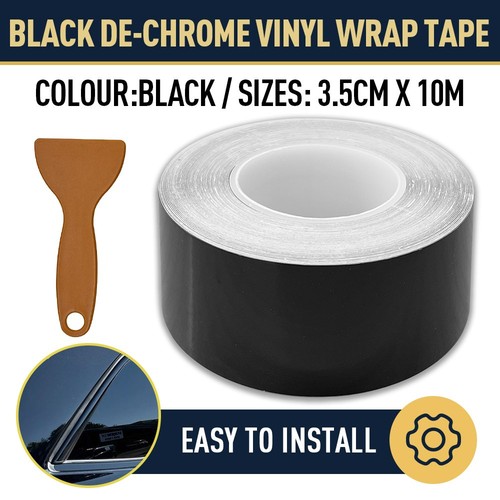 Matt black chroming chrome - black, de-chroming