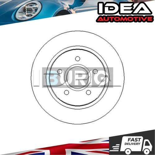 Brake disc rear idea fits - rear, ford