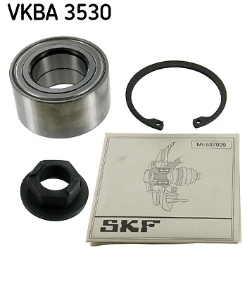 Pair wheel bearing - wheel,