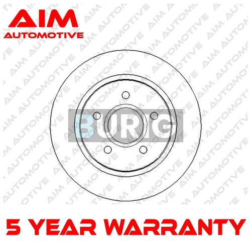 Brake disc rear aim fits - brake,