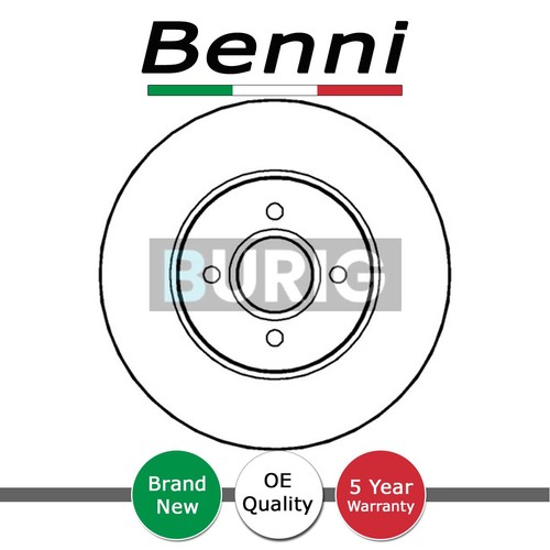 Brake disc front benni - benni, fits