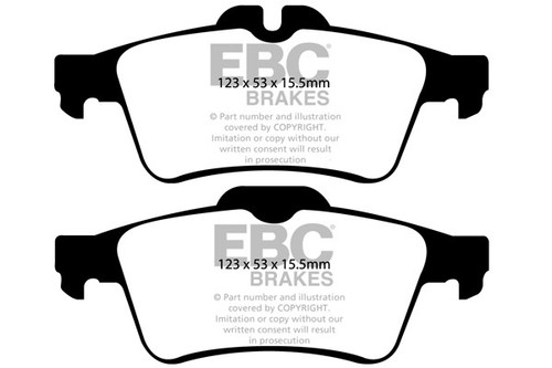 Ebc yellowstuff rear brake - ebc,