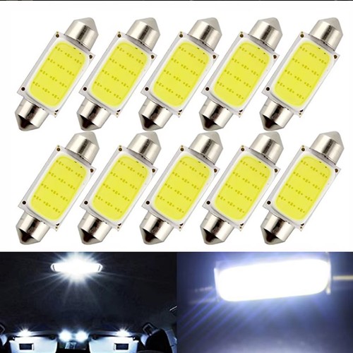 10pcs 12v cob - led, lights