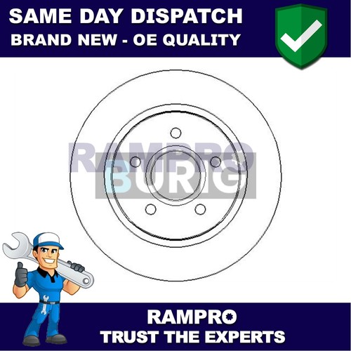 Rampro rear brake - disc, fits
