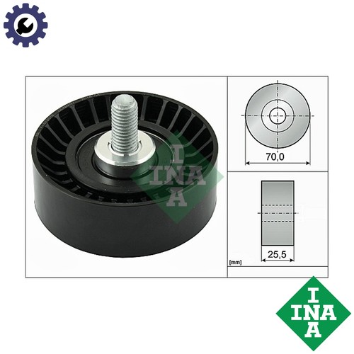 Deflectionguide pulley vribbed - pulley,