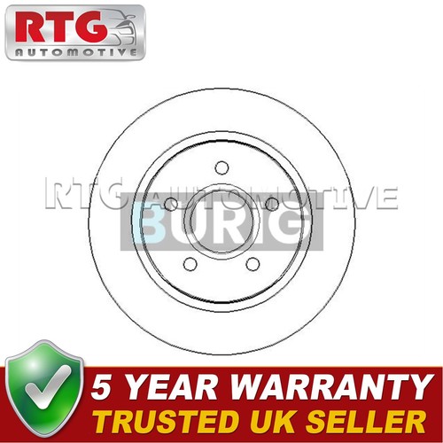 Rtg rear brake disc - rear, ford