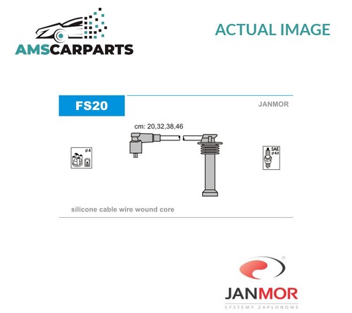 Ignition cable set leads - set,