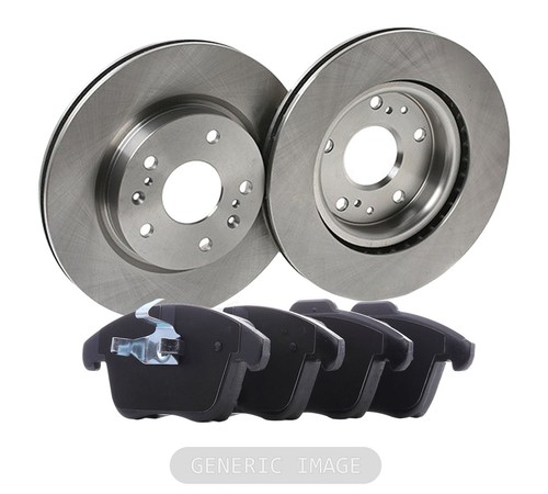 Rear brake discs pair - +,