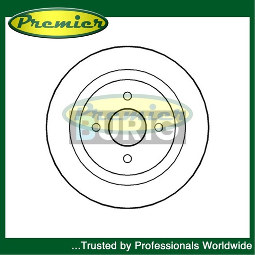 Premier rear brake disc - rear,