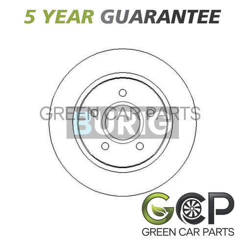 Brake disc rear gcp fits - disc, ford