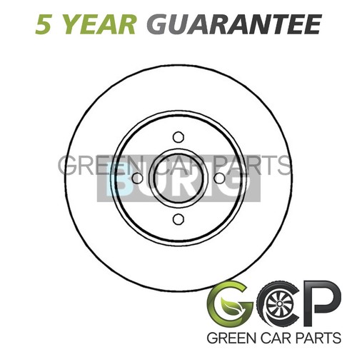 Brake disc front - fits, ford