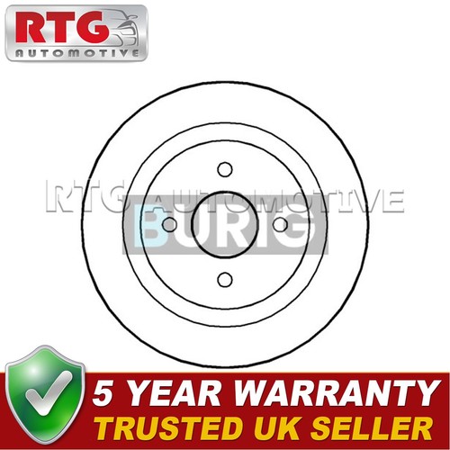Rtg rear brake - disc, fits