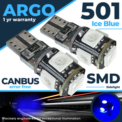 Ford 501 t10 blue w5w - ford, 5