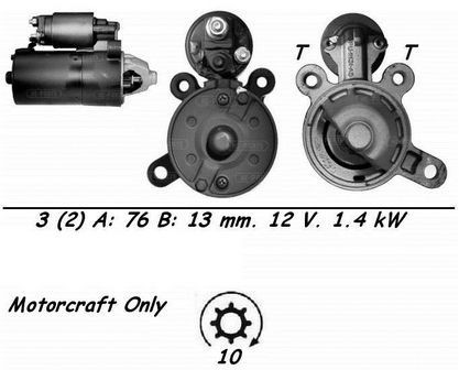 Genuine wai starter motor - genuine,