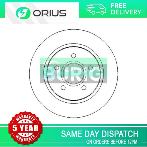 Brake disc rear - brake,