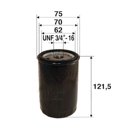 Fits valeo 586030 oil - oil, filter