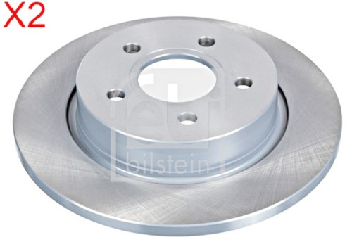 Rear brake disc pcs febi - rear,